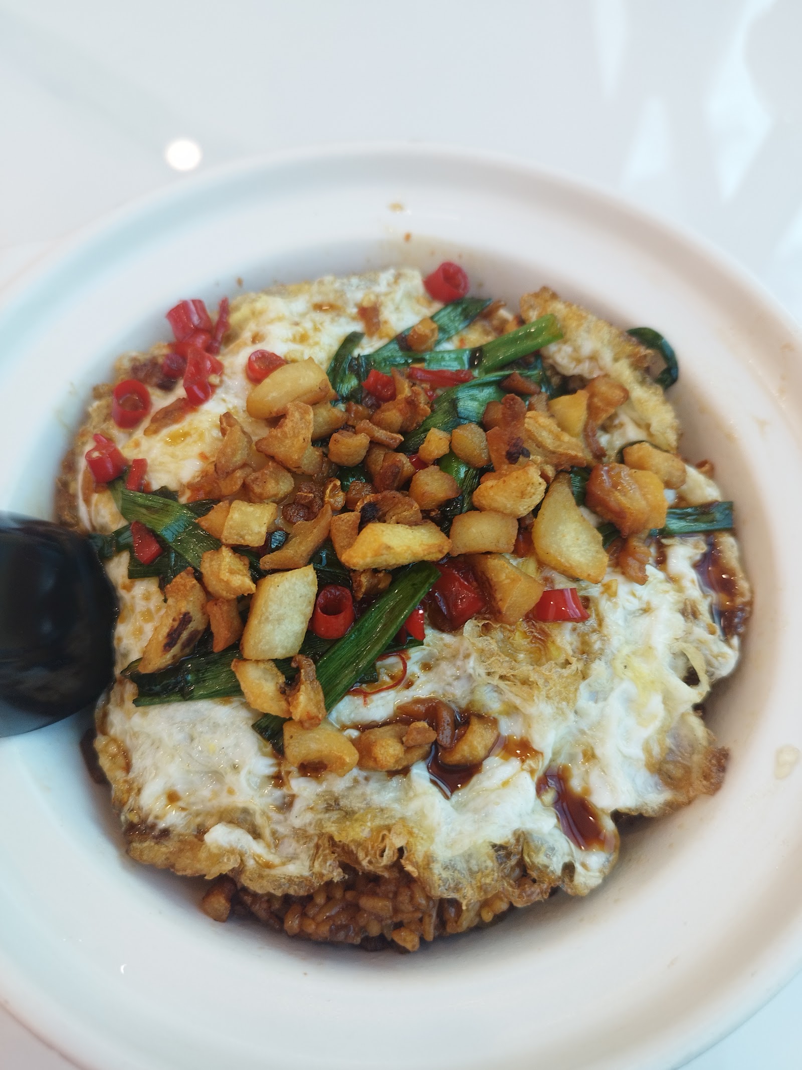 超级猪油浸豆腐饭 Fried Pork Lard Rice